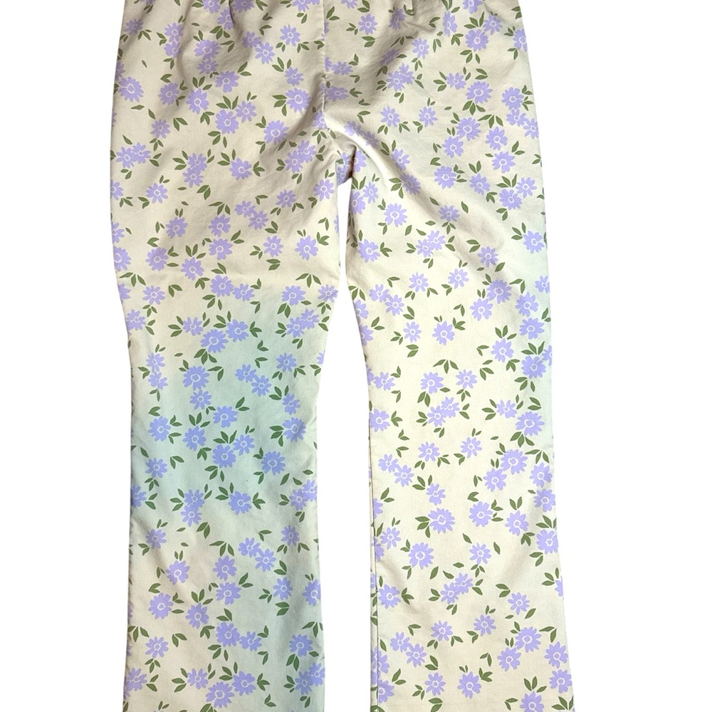 Zara Floral Print Pants NWOT - Picture 3 of 5